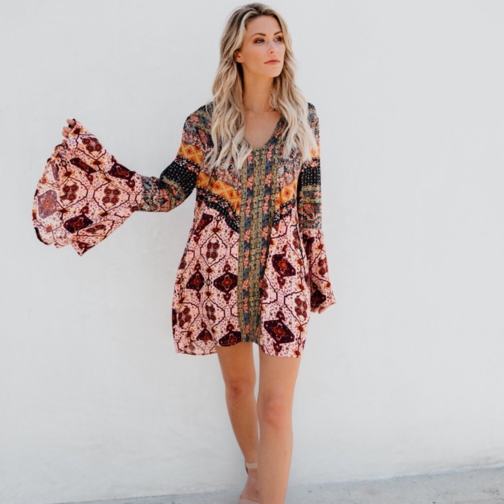 Umgee Bohemian dress 🎉HP🎉 5🌟 - Picture 2 of 6